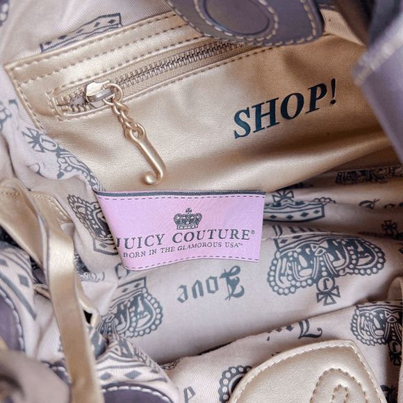 Juicy Couture vintage Y2K velvet bag - Picture 8 of 9